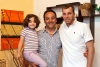 Jonathan Thonon, Dino Montanaro e la sua figlioletta (foto Giuseppe Fanizza)